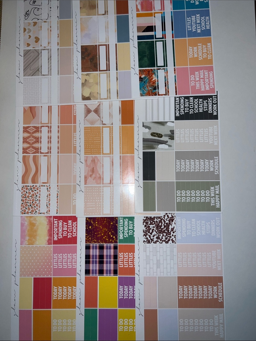 Planner Sticker Sheets - Glam Planner - Picture 12 of 13